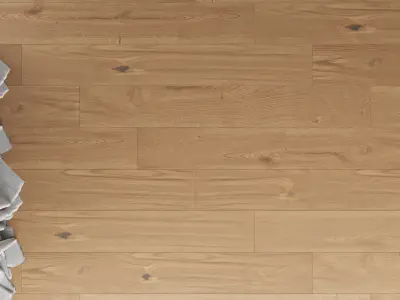 Wood Floor Oak Nut Sanded 3D model