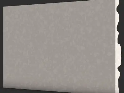 Large Irregular Stone Wall Kit 3D print model