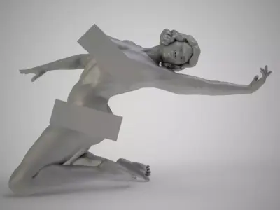 Backward Stretch 3D print model