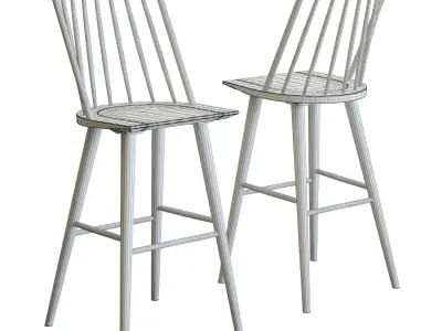 Crate and Barrel Paton Bar Stool 3D model