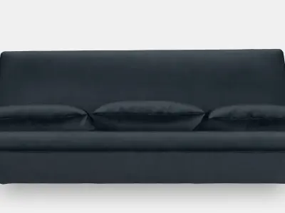 ALVDALEN 3-seater sofa bed 3D model