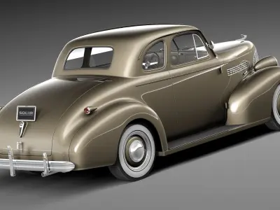 Chevrolet Coupe 1939 3D model