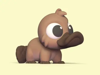 Little Platypus 3D print model
