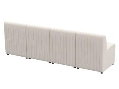 Four Hands Augustine Dining Bench 3D model