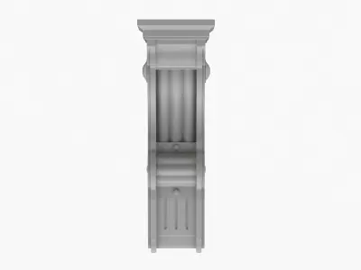 Scroll Corbel 13 3D model