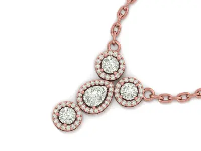 Pendant Necklace 3D print model get