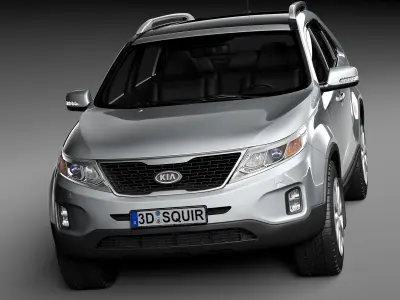 Kia Sorento 2014 3D model
