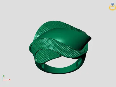 Women Plain Ring STL Models Womens Ring 3dmodels 3D print model 3D print model 3