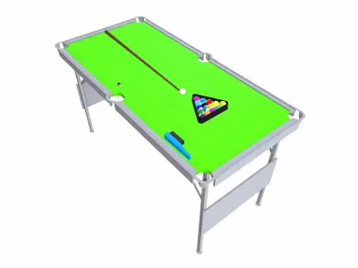 Pool Table 3D model