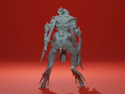 Faun The Fawn - Rogue Sci-fi Satyr Assassin Free 3D print model