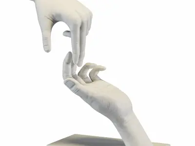 hand sculpture 3D model