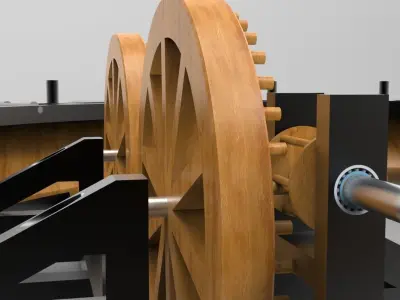 Leonardo Da Vinci - Tank Design 3D print model