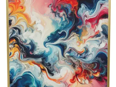 Wall Decoration item 13 Low-poly 3D model