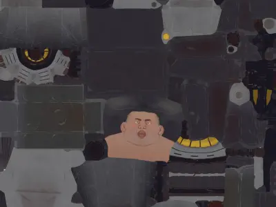 G Toilet Skibidi Toilet Series 3D Character Model and 8Animation Low-poly 3D model