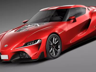 Toyota FT-1 Concept 2015 3D model