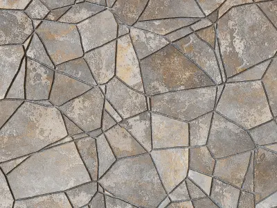 PBR Masonry material Texture