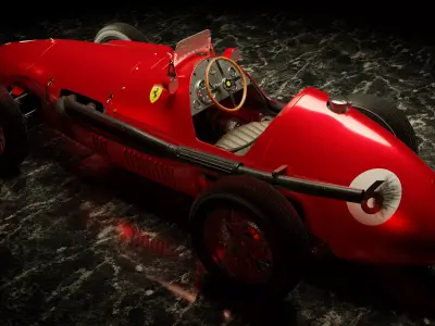 Ferrari 500 F2 1952 3D model