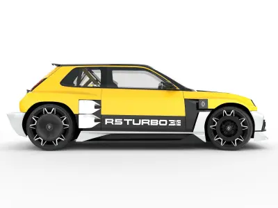 Renault 5 Turbo 3E 3D model