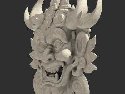 Balinese Demon 3 3D model