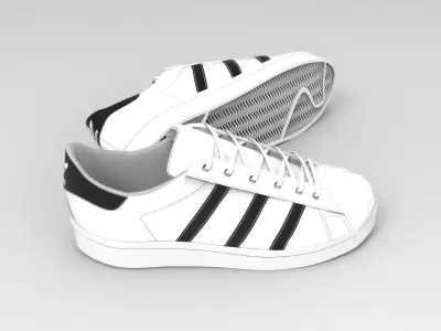 Adidas Superstar 3D model