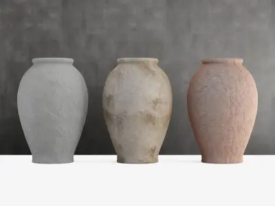 Decorative Vase  Low-poly 3D model