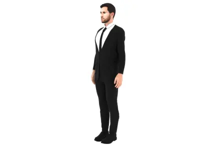 Lionel Messi Low-poly 3D model
