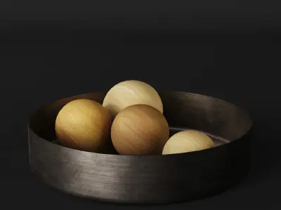 Rh Decoration set 3D model