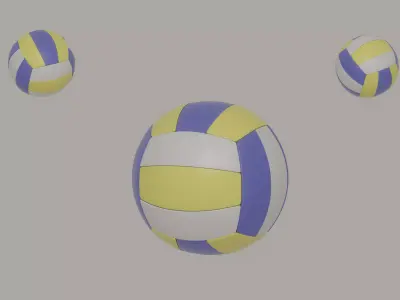 Volley Ball 3D model