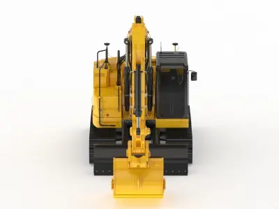 Cat 325 Hydraulic Excavator 3D model