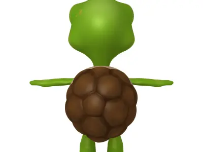 Turtle toy 3D model