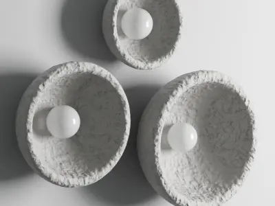 The SONIAH Lighting Collection wall light Low-poly 3D model