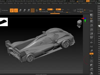 Vanwall Floyd 2025 3D Model 3D print model