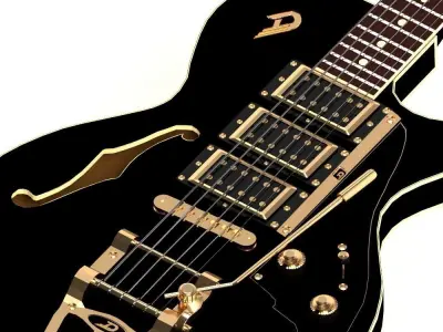 Duesenberg Electric Guitar Free 3D model