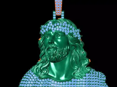 jesu diamond 3D print model