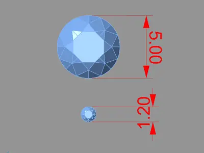 Mini Set Ring Pendant Earrings STL 3DM Womens Jewelry  3D print model