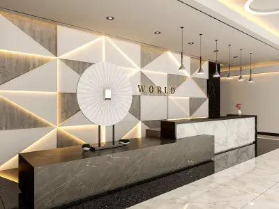 Reception 06 3D model