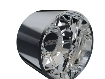 JTX REAR MELEE DUALLY WHEEL 3D MODEL 3D print model