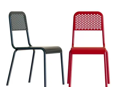 Scavolini Nizza Dining Chair 3D model