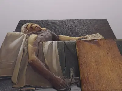 THE DEATH OF MARAT by JACQUES - LOUIS DAVID for 3D printing  3D print model