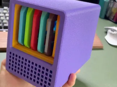 DIY Mini NAS Chassis 3D print model