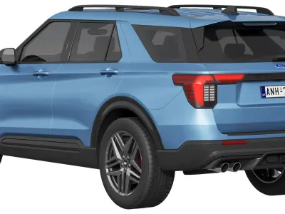 Explorer ST 2025 3D model