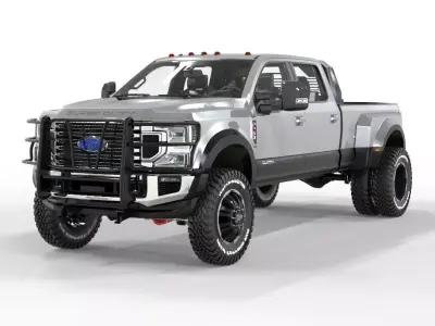 2021 Super Duty 350 XLT DUALLY Pickup 3D model