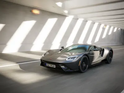 Tunel scene for car rendering for Blender SWR2 3D model