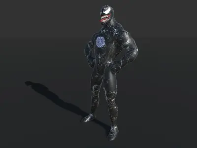 venom 3d model 3D model