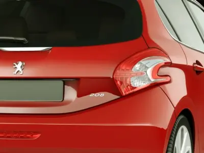 Peugeot 208 5 door 3D model