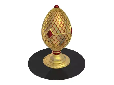 Egg FABERGE R4 3D model