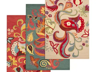 Rug Set 2289 3D model