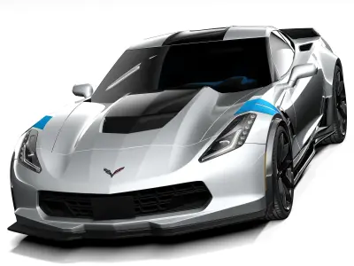 Chevrolet Corvette Grand Sport 2017 3D model