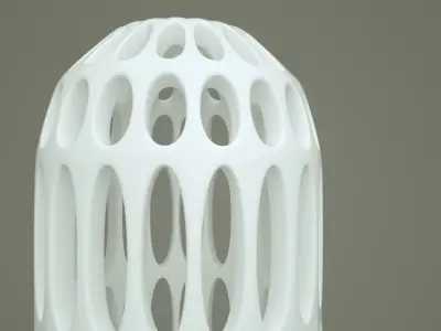 Abstract Geometric Tube Stick 3D model