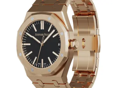 Audemars Piguet Royal Oak selfwinding gold 41mm 3D model